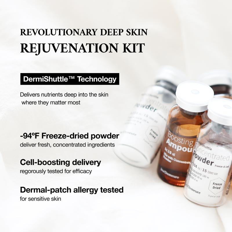 Needle-Free Face Lifting Kit – Freshly-Activated Collagen + HA + Peptides (8-Week Visible Results)