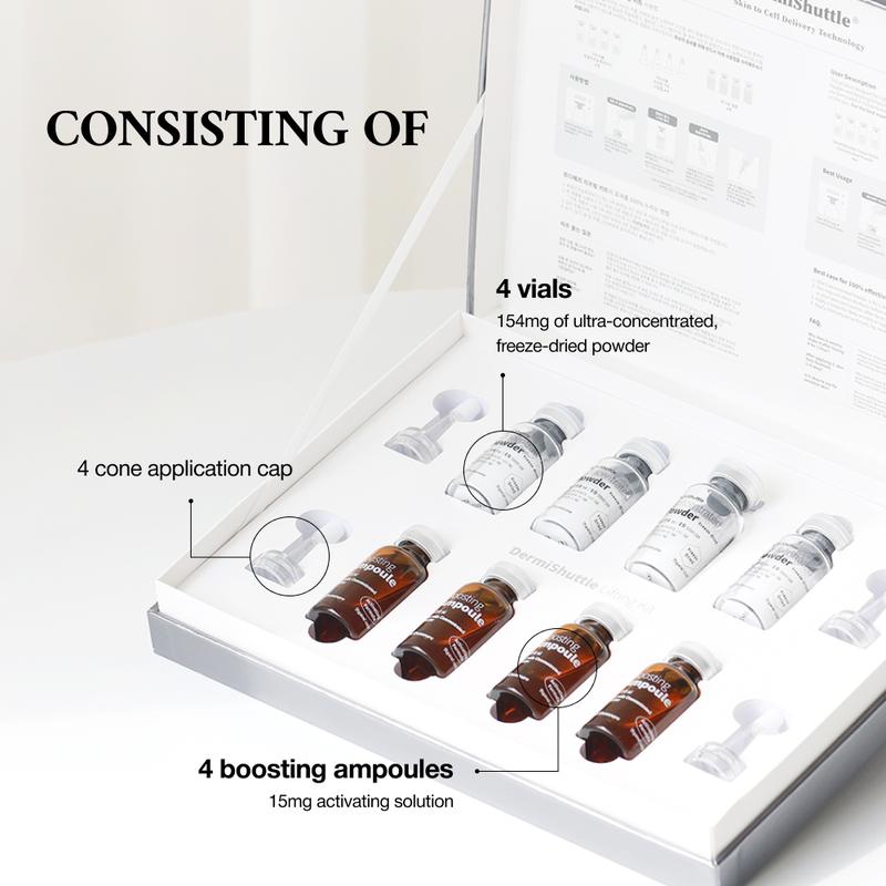 Needle-Free Face Lifting Kit – Freshly-Activated Collagen + HA + Peptides (8-Week Visible Results)