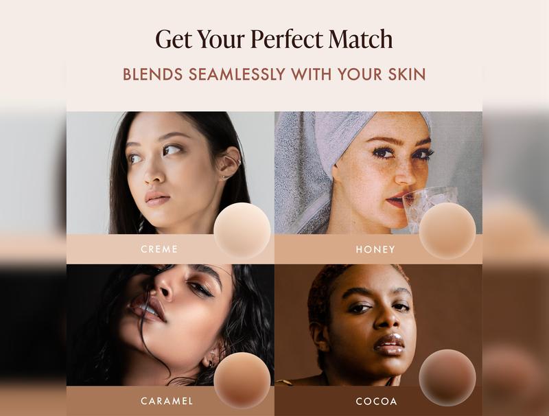 Reusable Silicone Nipple Covers – Invisible, Sweatproof, Skin-Toned Pasties for Strapless Looks